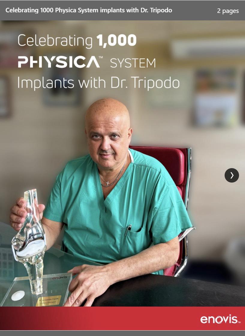 Annuncio ufficiale Enovis - 1000 Physica System Implants